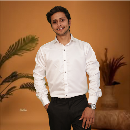 Executive Long Sleeve Button-Down Formal Shirt
